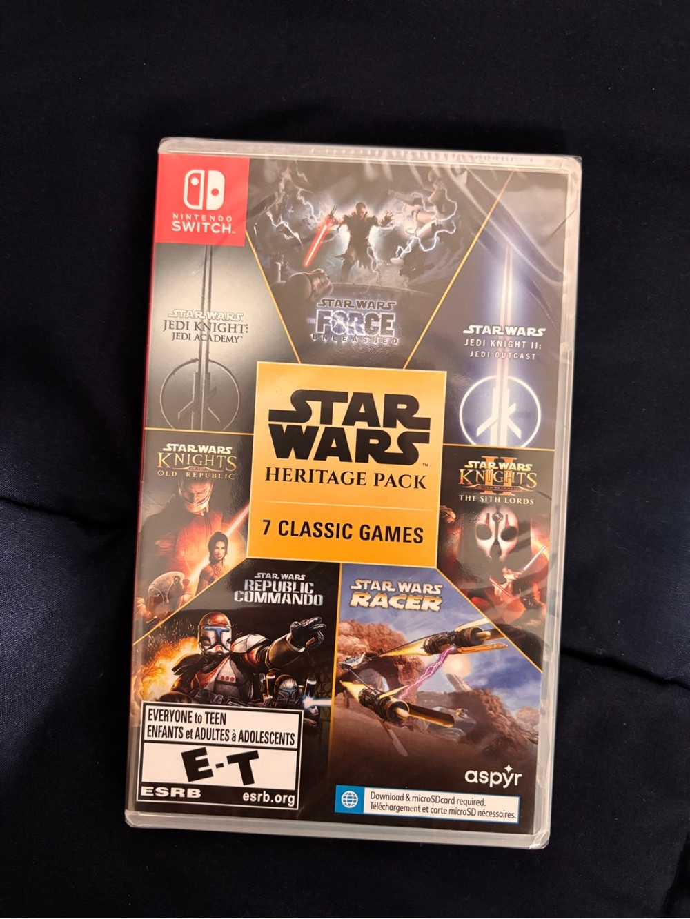 Star Wars Heritage Pack. SEALED, for Nintendo Switch.